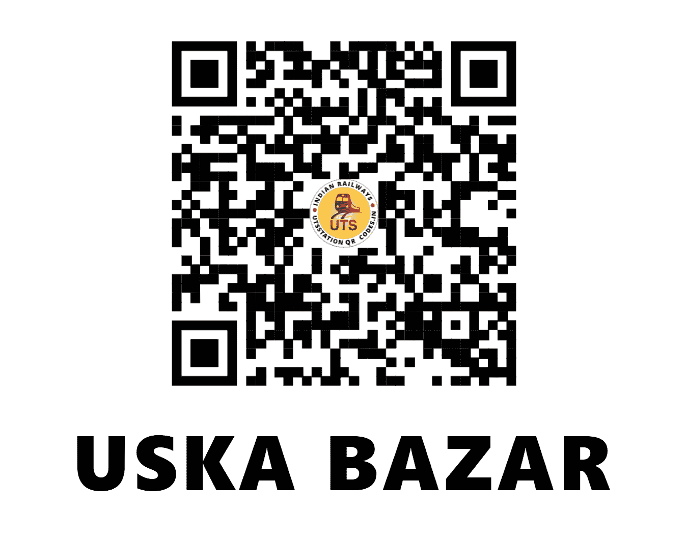 UTS QR Code for USKA BAZAR - UB - NE (UTTAR PRADESH)